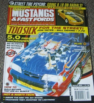MUSCLE MUSTANGS & FAST FORDS 2000 FEB - LIGHTNING TEST